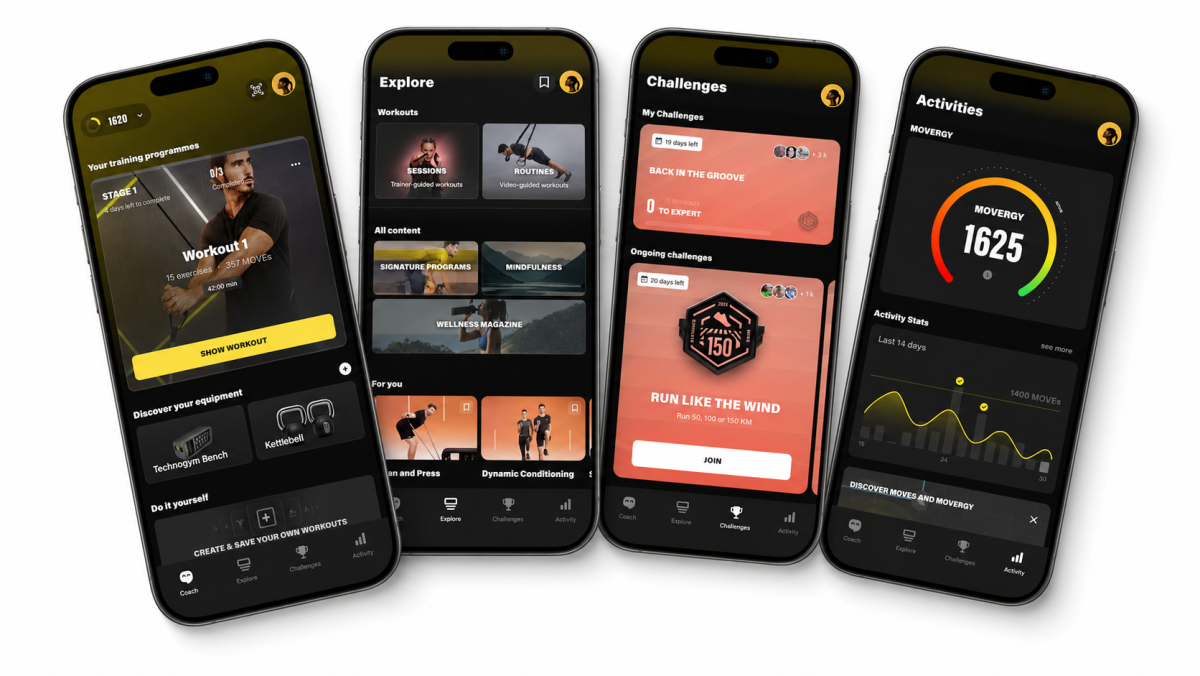 Aquamoves Technogym Mobile App