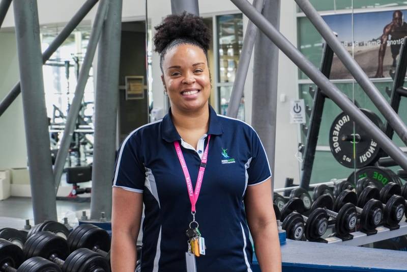 Aquamoves Health and Well-being Work Group Officer - Ariyana Gant Bragge.